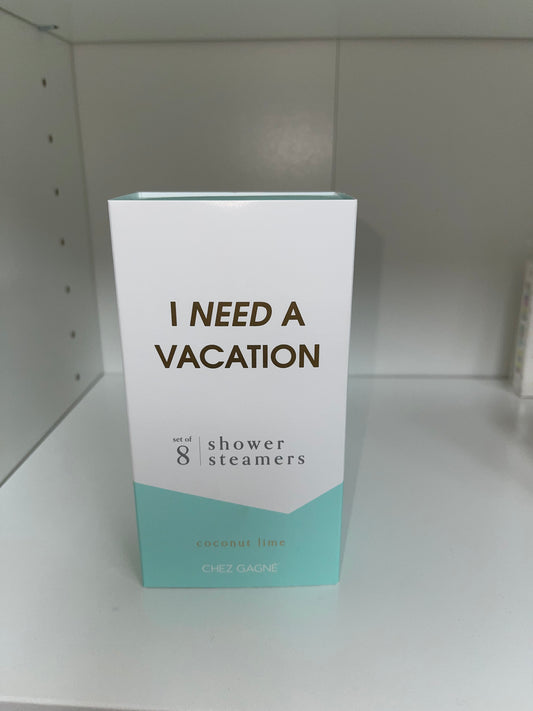 I Need A Vacation Shower Steamer Set